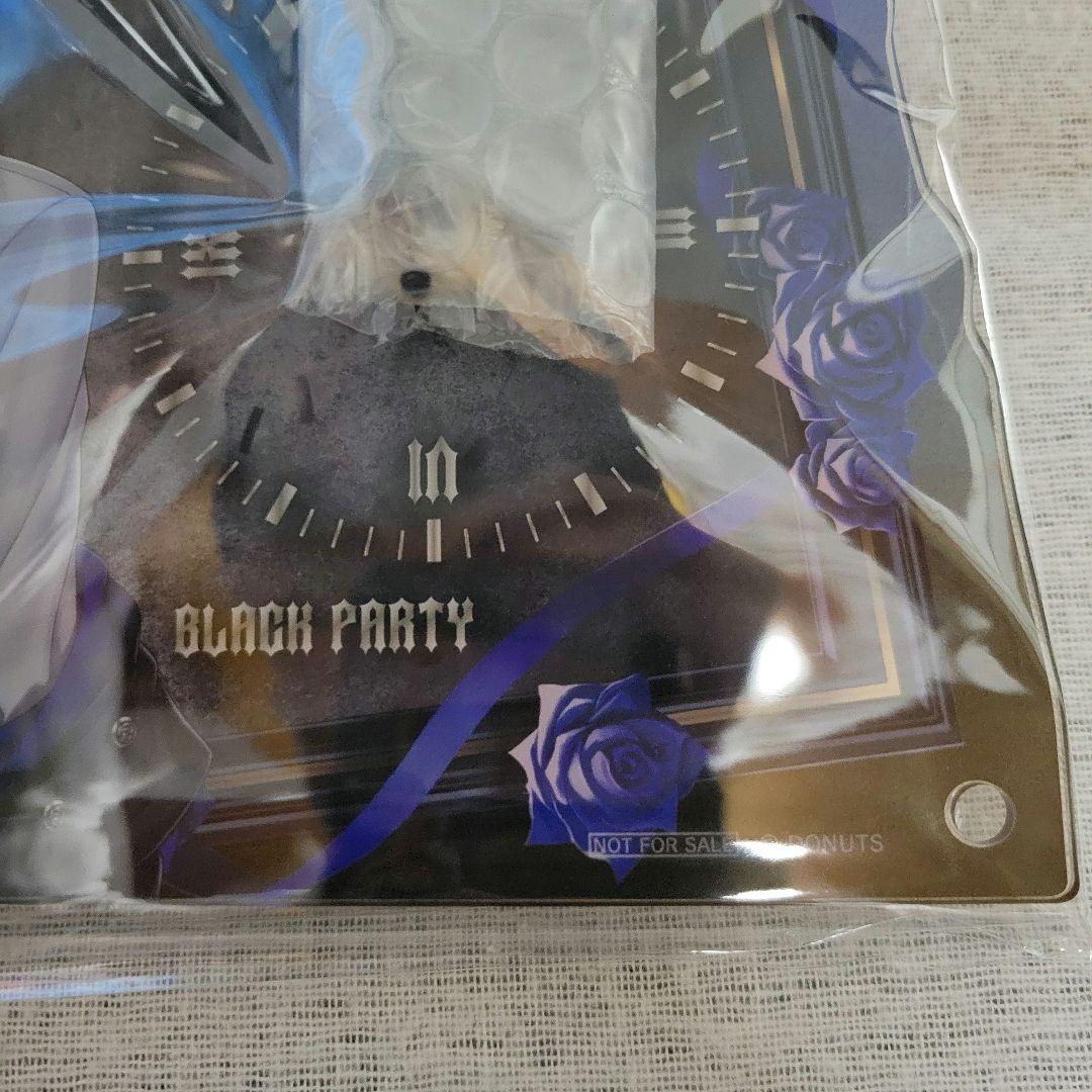 ブラスタ 夜光 BLACK PARTY プラチナ SS 特典 アクリルクロック