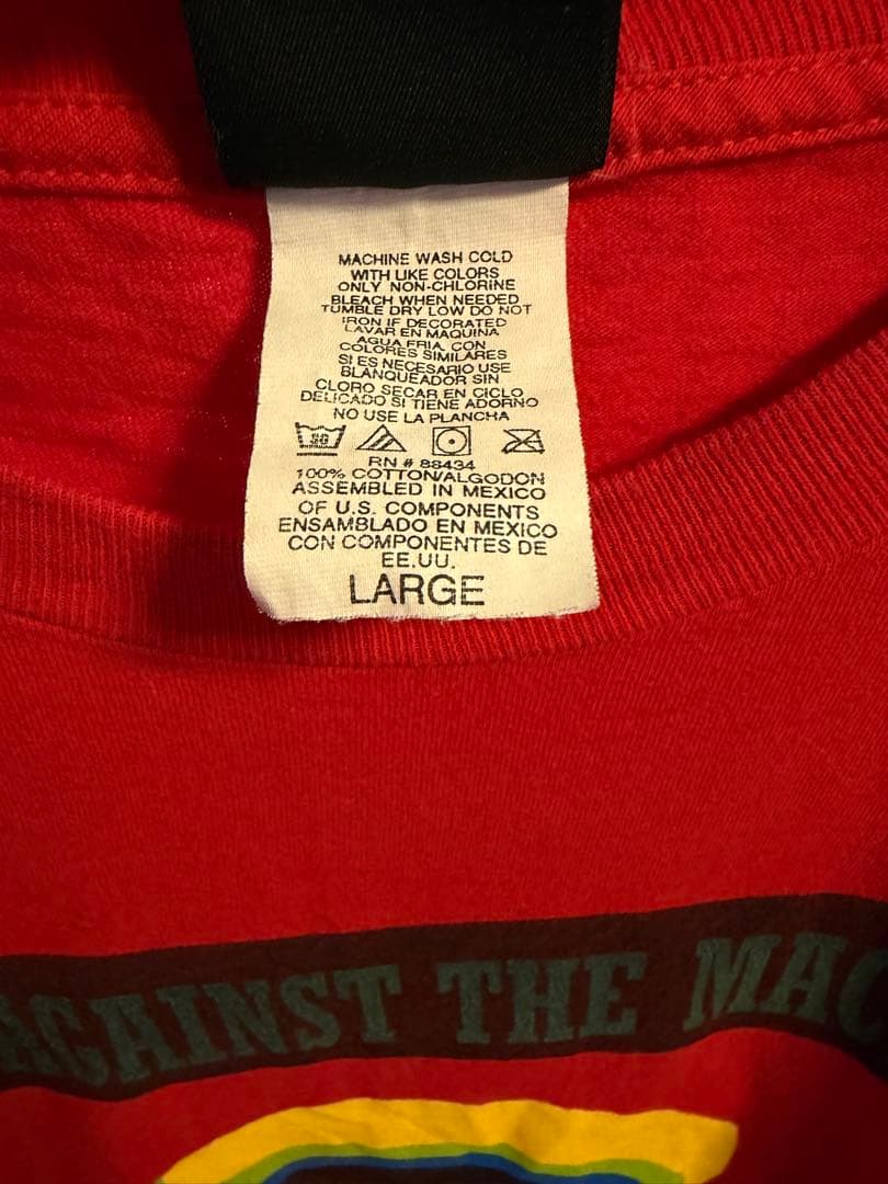 に*★様 RAGE AGAINST THE MACHINE Tシャツ ヴィンテー