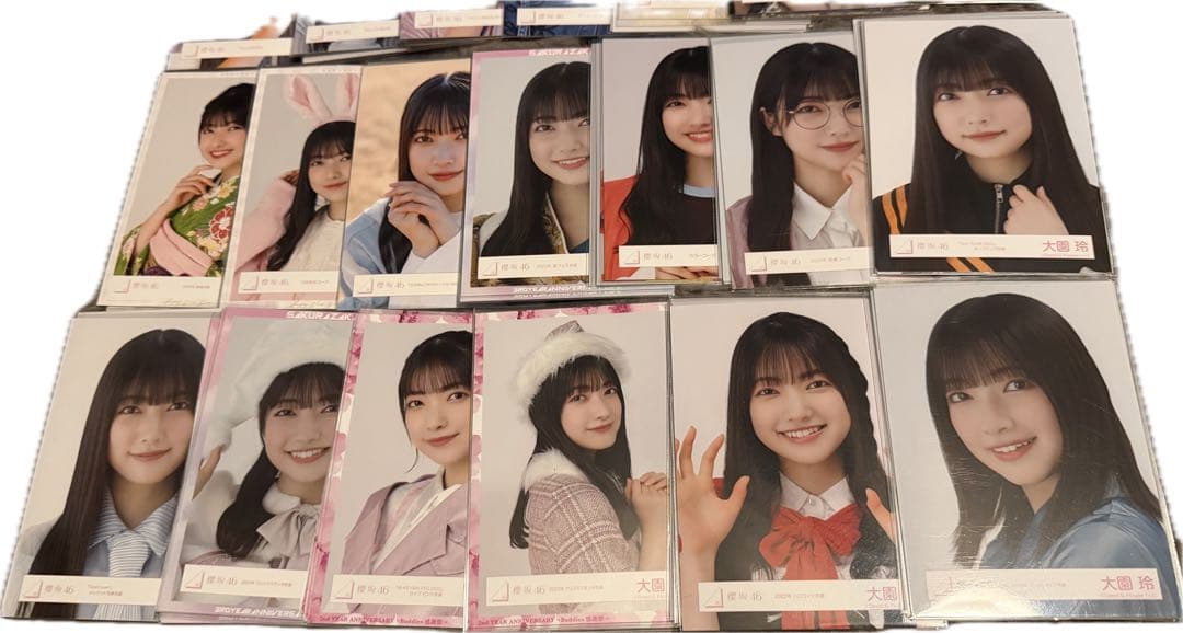櫻坂46 大園玲 コンプ生写真