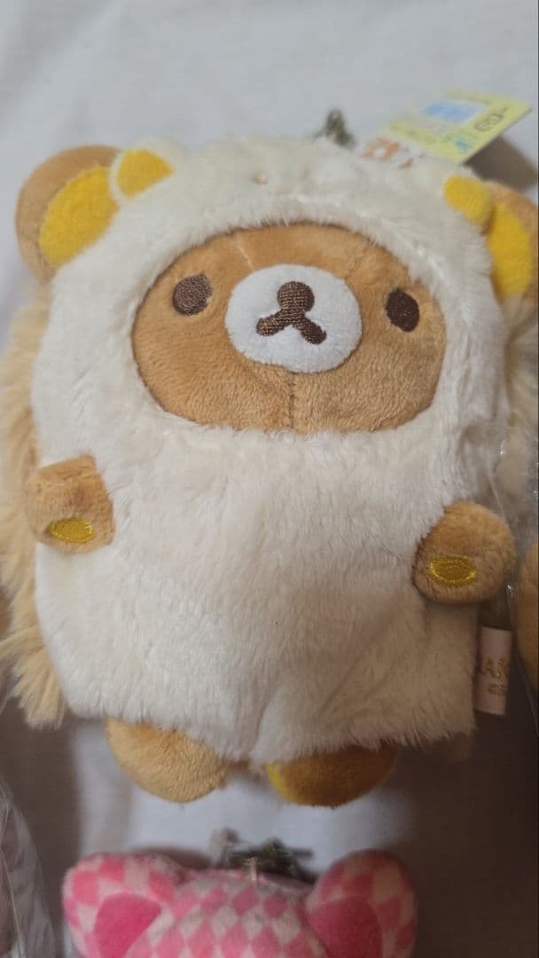 現状品 リラックマ キイロイトリ ぶらさげぬいぐるみ/ぬいぐるみ まとめ