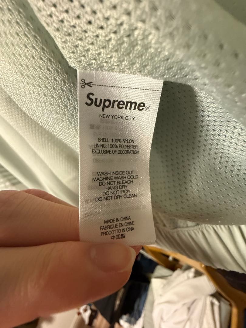 supreme sロゴ　ジャケット