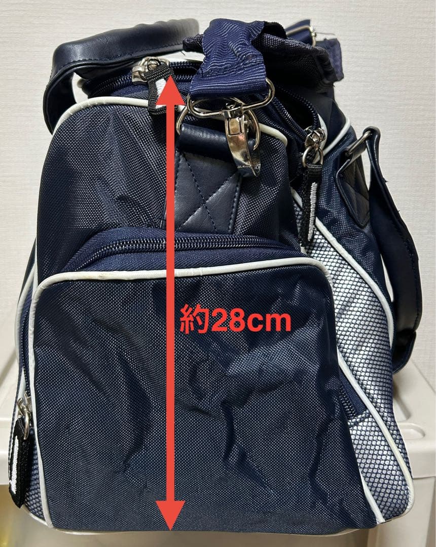 【激レア・非売品】ゴルフキャディーバッグシンハネイビーゴルフバッグ傘3点セット