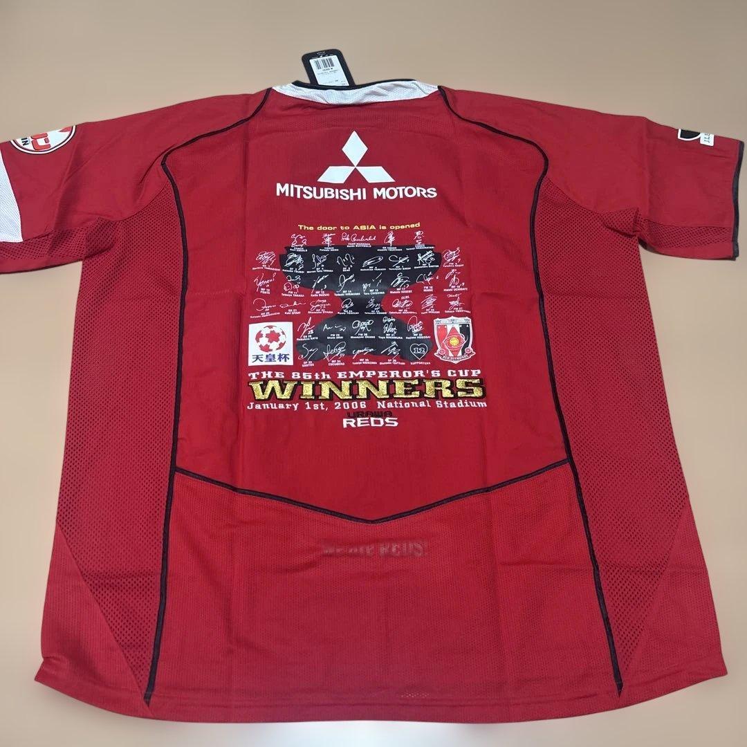 新品激励入手困ナイキ難浦和レッズ優勝ユニフォーム2006sizeXXL