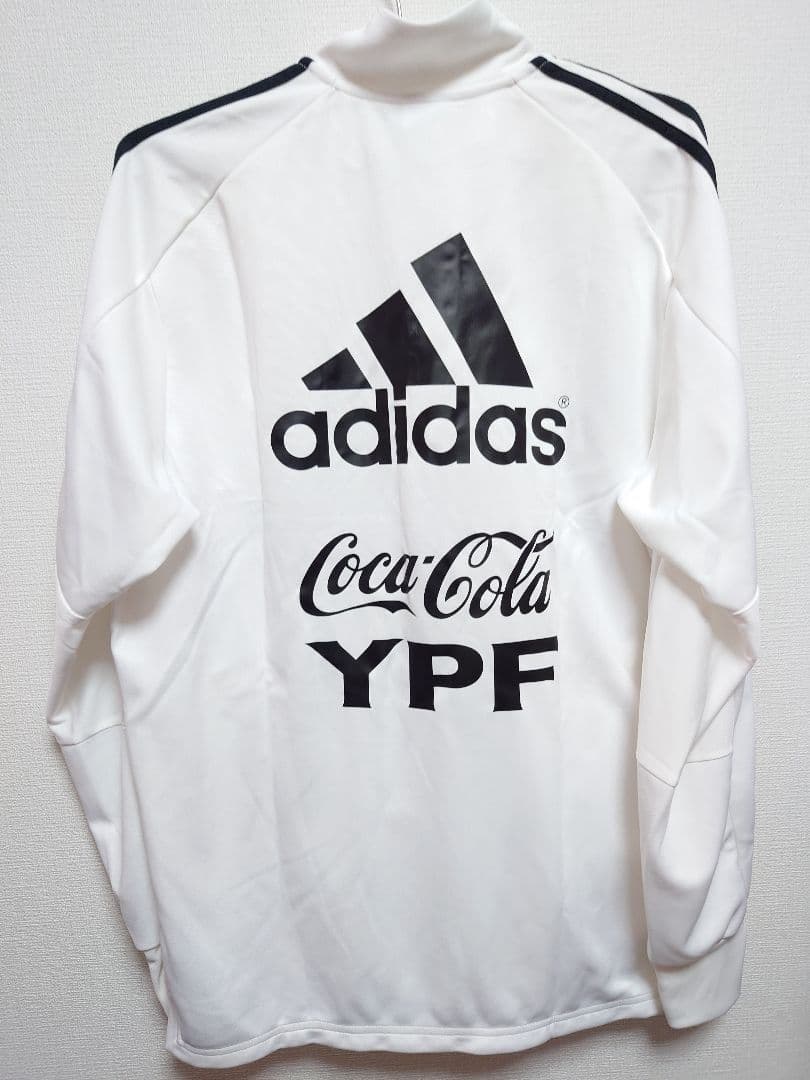 未使用　adidas　アルゼンチン代表　ハーフジップ　トレーニングウェア