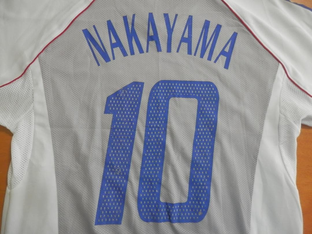 【NEW】【中山雅史】【日韓W杯着用】【選手着用モデル】日本代表(2002)