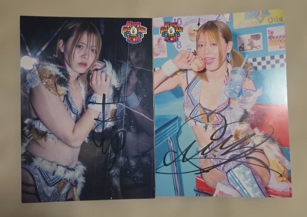 マリーゴールド　岩谷麻優　ポートレートセット⑧　女子プロレス