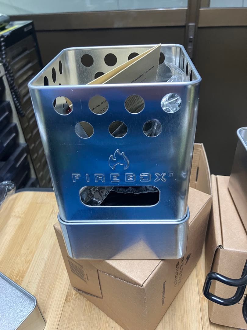 FIREBOX SCOUT 焚き火台スカウト&ボックスポットセット 新品未使用