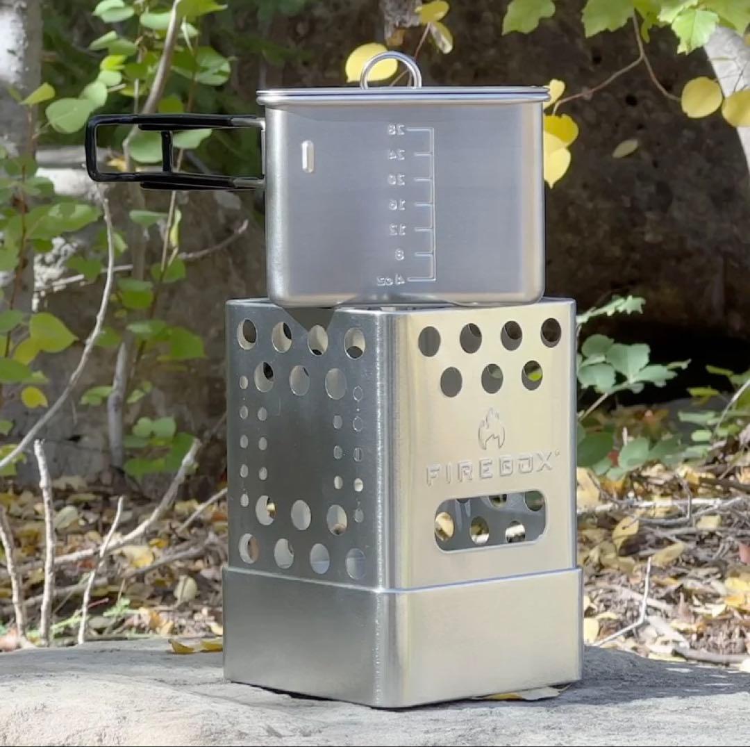 FIREBOX SCOUT 焚き火台スカウト&ボックスポットセット 新品未使用