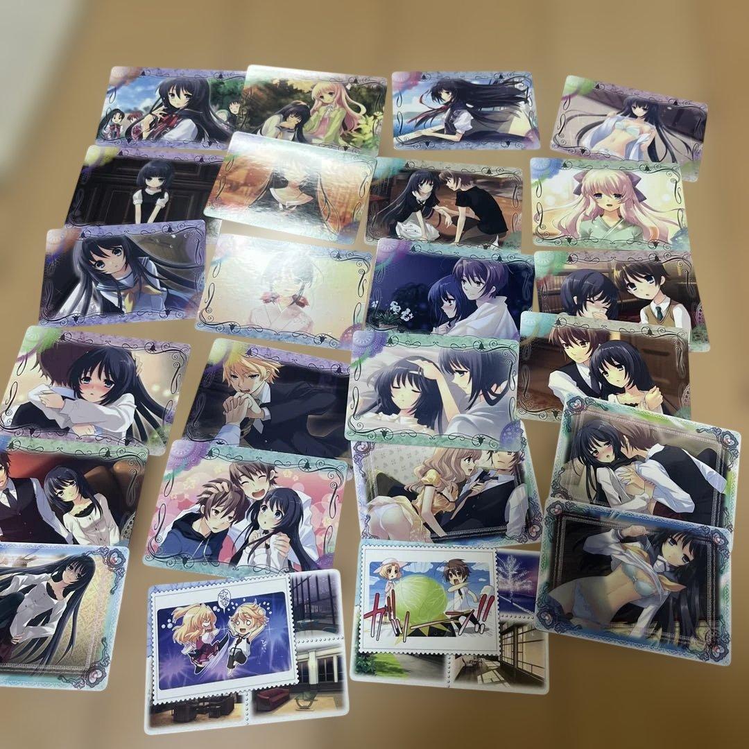 君の名残は静かに揺れてカードSP.PR多数あり状態良好全61枚