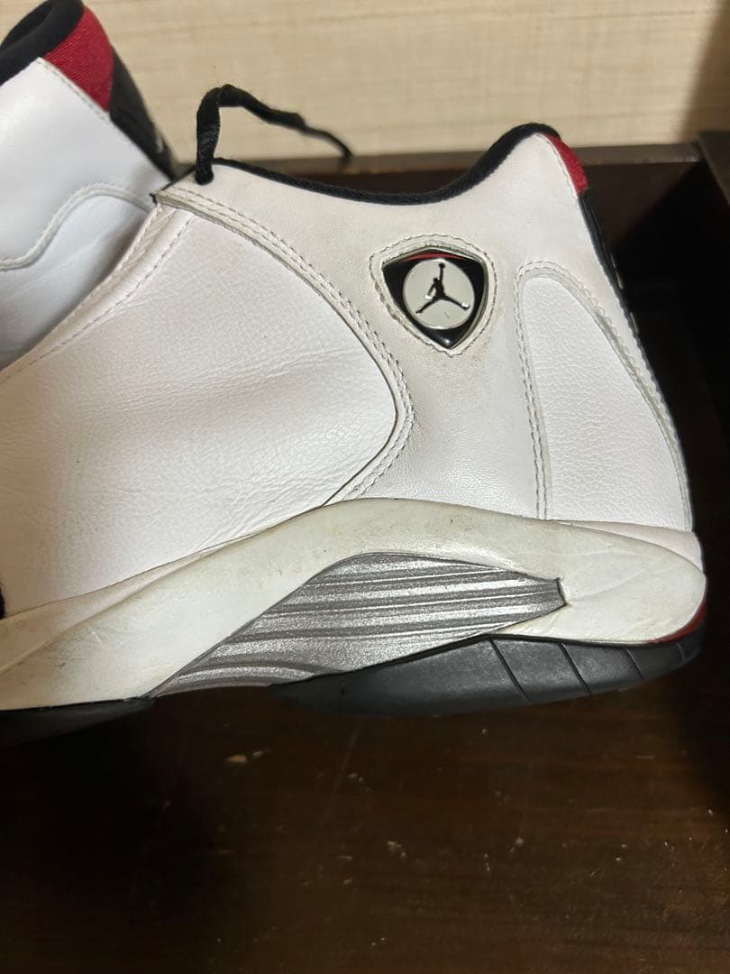 Air Jordan 14 ホワイト/ブラック/レッド