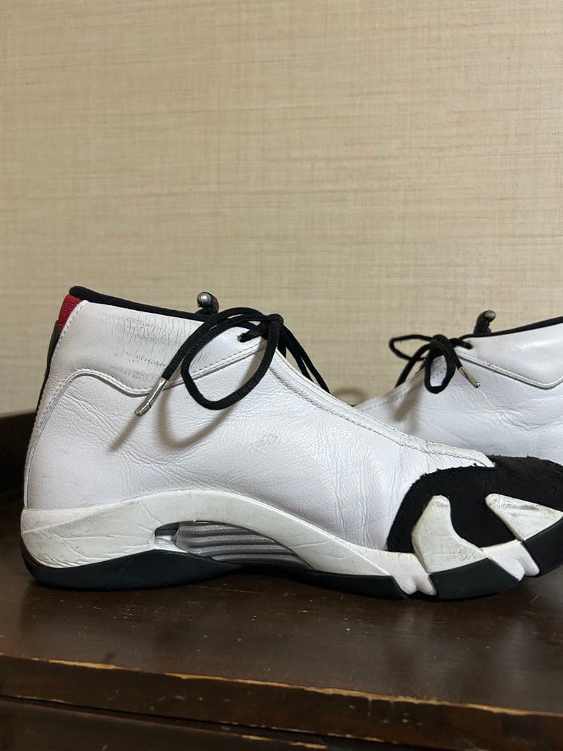 Air Jordan 14 ホワイト/ブラック/レッド