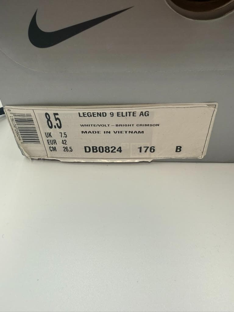 シューズ NIKE TIEMPO LEGEND 9 ELITE AG 26.5cm