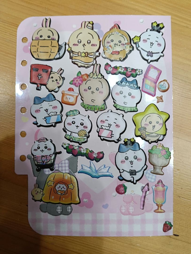 シール帳完成品◎キーホルダー付