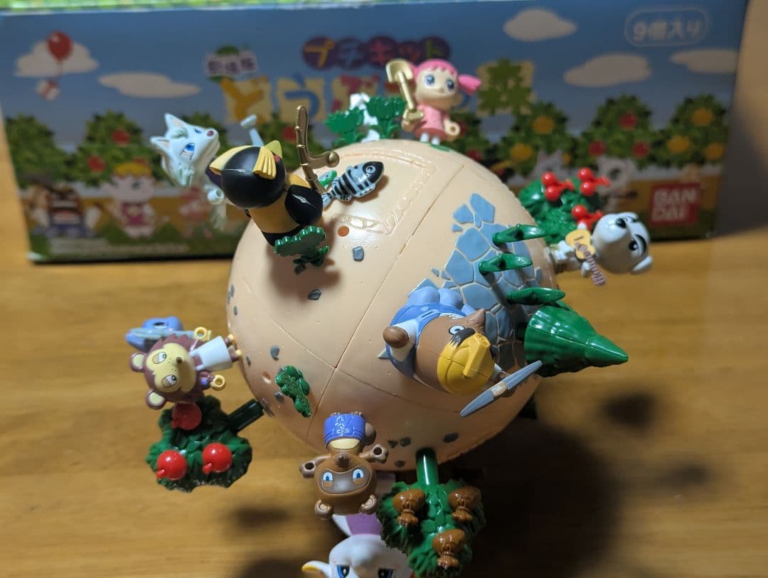 劇場版プチキット どうぶつの森 9体