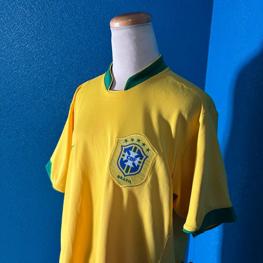 未使用タグ付き 2006 NIKE ブラジル代表 ユニフォーム 00s サッカー