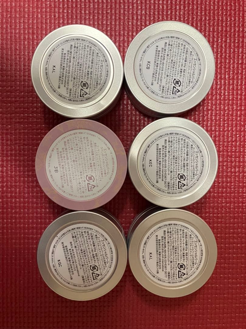 LAVA ESSENTIAL BALM ヨガ用 6個セット