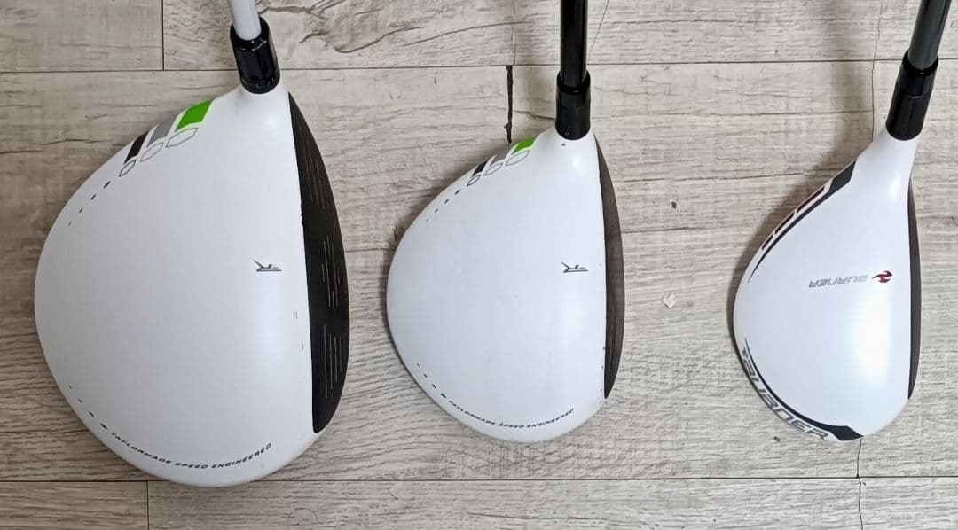 軽量白ヘッド仕様 TaylorMade12本セット RBZ/BURNER2.0