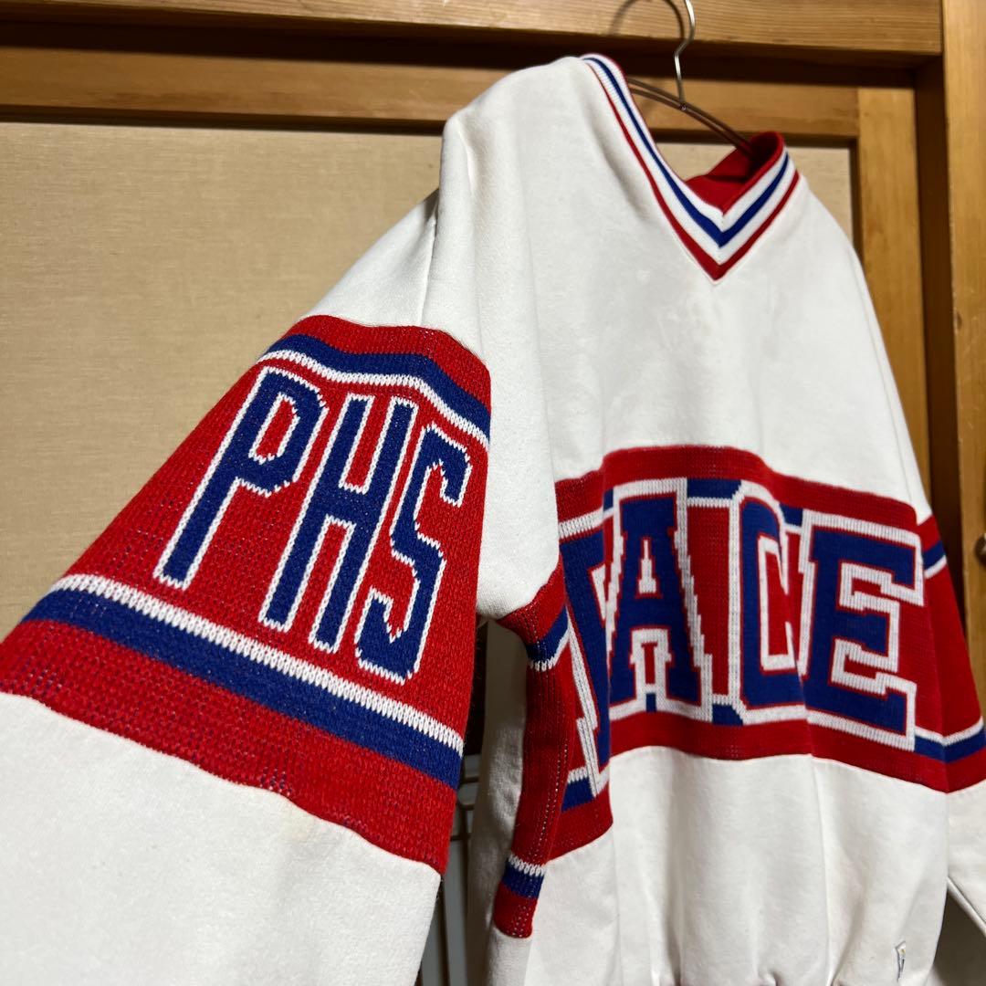 VARSITY Vネック長袖セーター スウェット　チアリーディング ユニフォーム