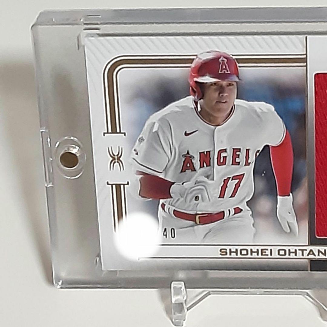 大谷翔平 2023年度実使用ジャージ埋め込み入り★40枚限定Toppsカード
