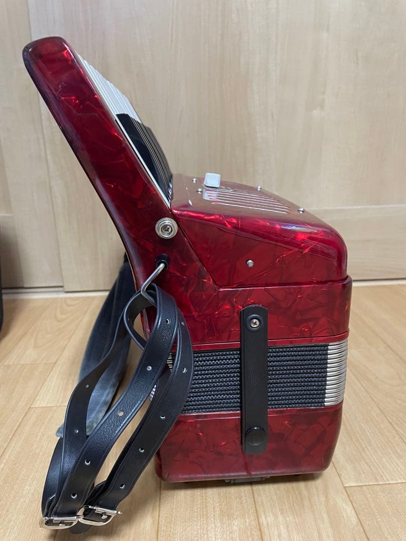 整備済　Yamaha ソプラノ アコーディオン S-25B 25鍵