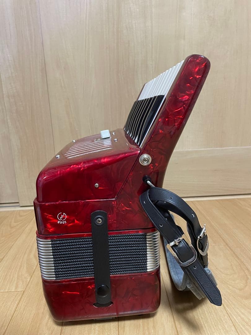 整備済　Yamaha ソプラノ アコーディオン S-25B 25鍵