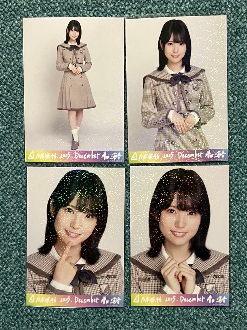乃木坂46 増田三莉音 生写真 40th制服 SR R ノーマル 8種コンプ
