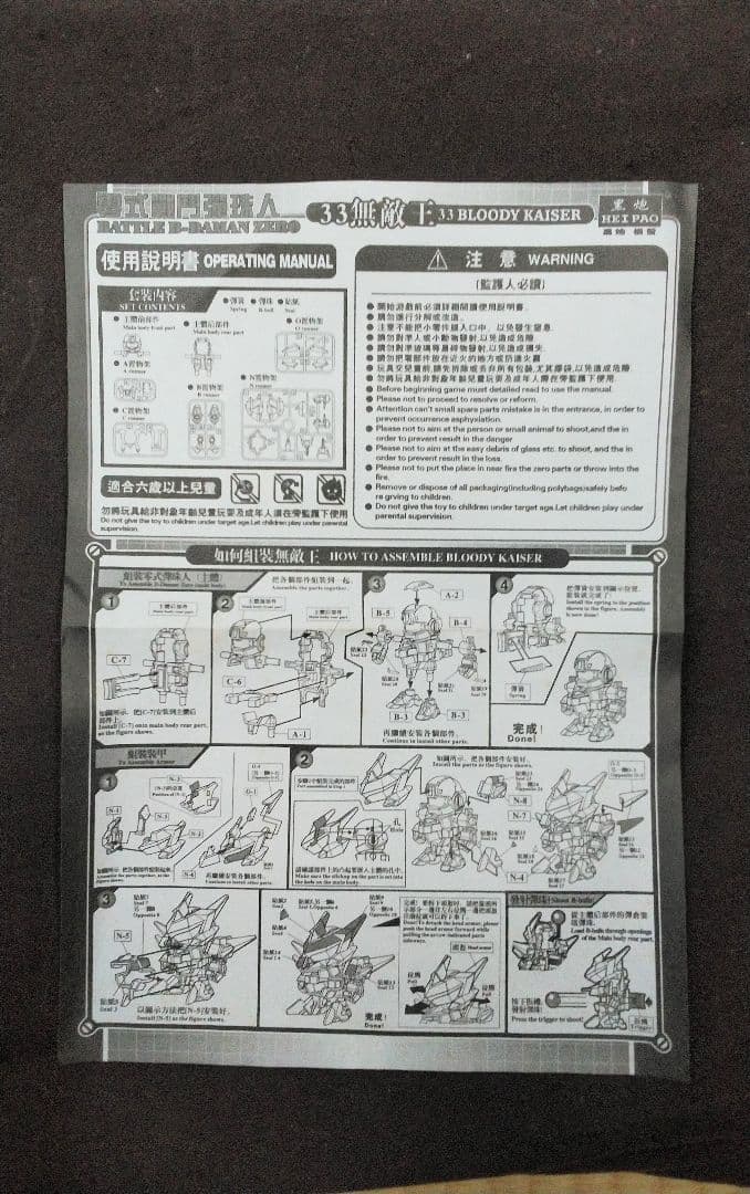ビーダマン33【プラモデル】！