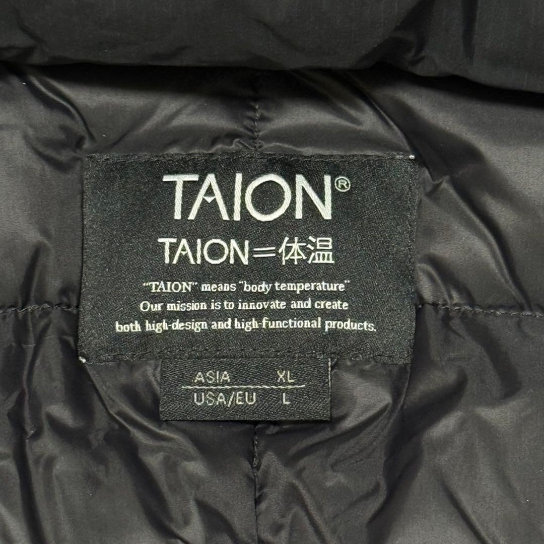 【未使用・タグ付き】 TAION ロングダウンコート ベンチコート 800FLP
