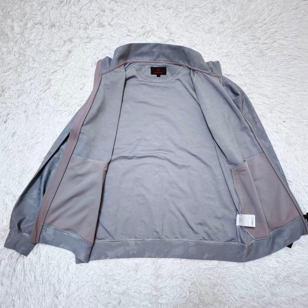 【新品】ブリーフィングゴルフ BRIEFING カモフラ ジャージ グレー L