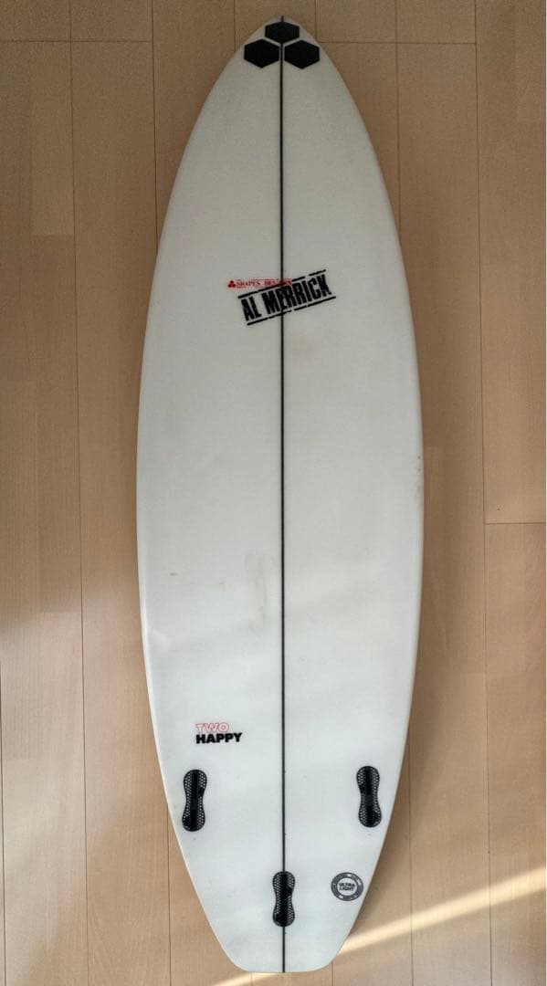AL MERRICK TWO HAPPY トゥーハッピー サーフボード 5’9