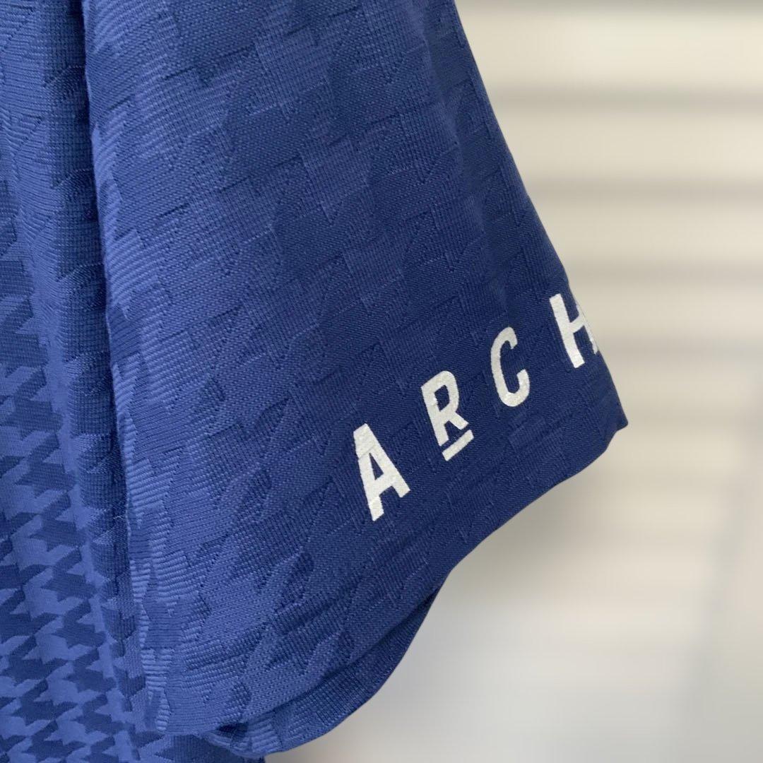 ARCHIVIO ネイビー メンズ　　ゴルフシャツ サイズ48