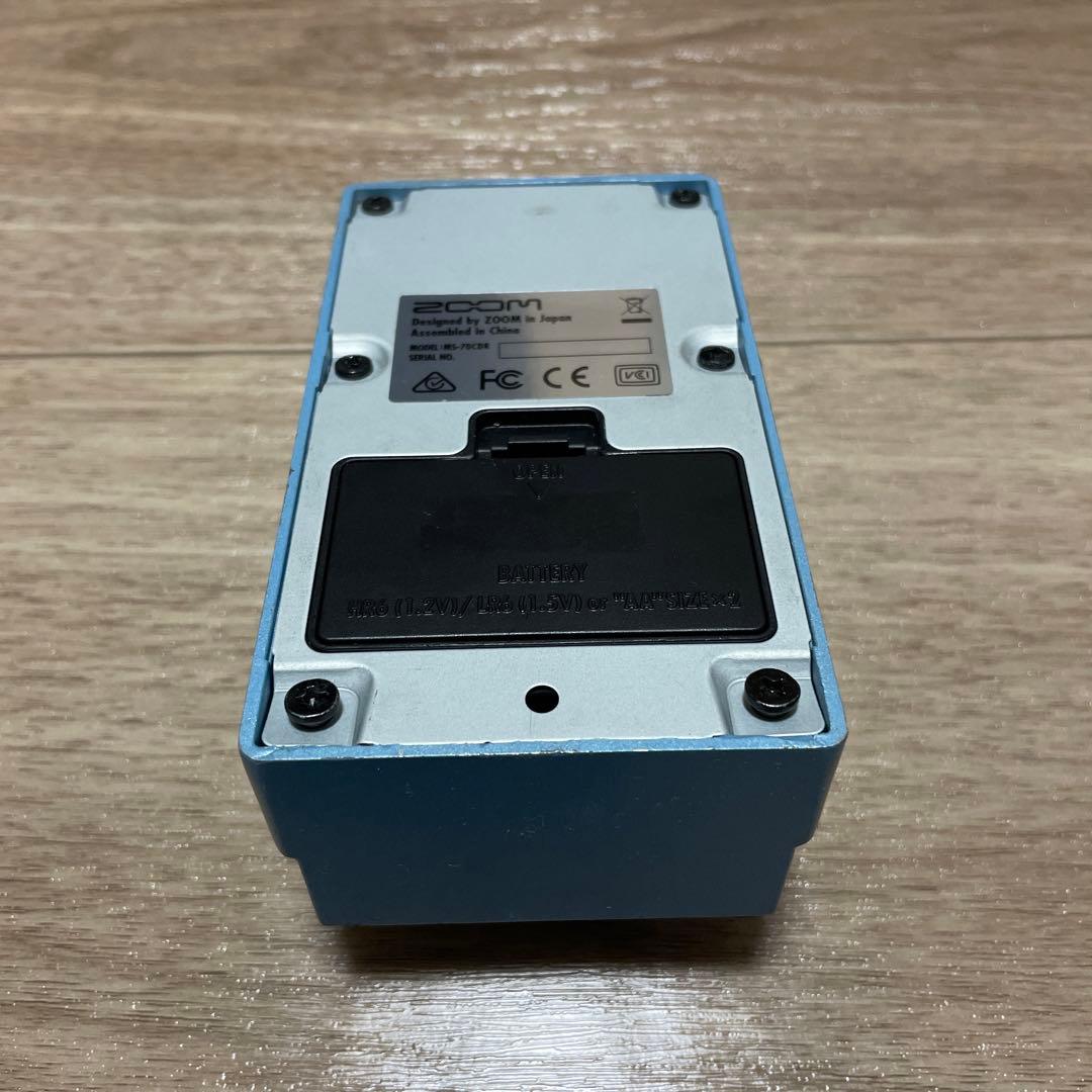 ZOOM MS-70CDR ギター ベース マルチエフェクター