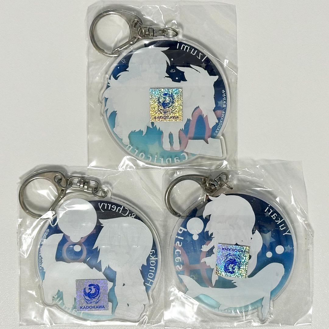 らきすた アクリルキーホルダー 星座 まとめ売り