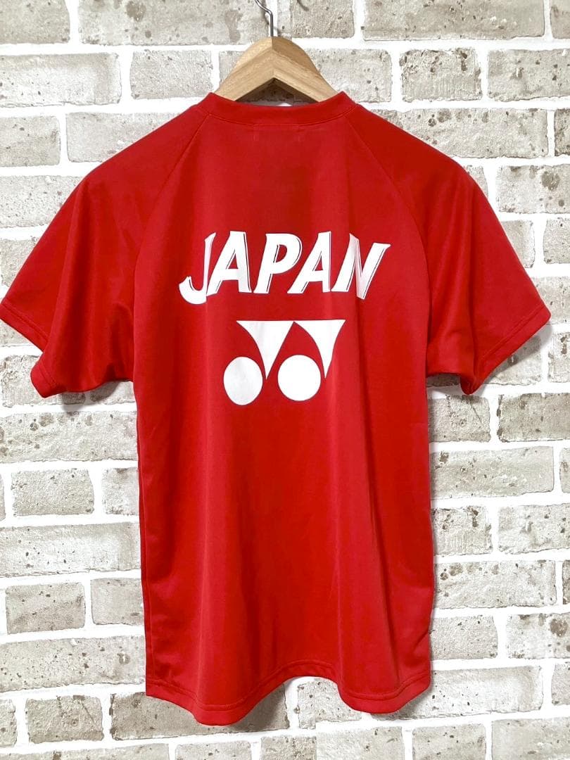【早い者勝ち❤️】日本代表 新品 ヨネックス メンズ ユニドライシャツ S 赤