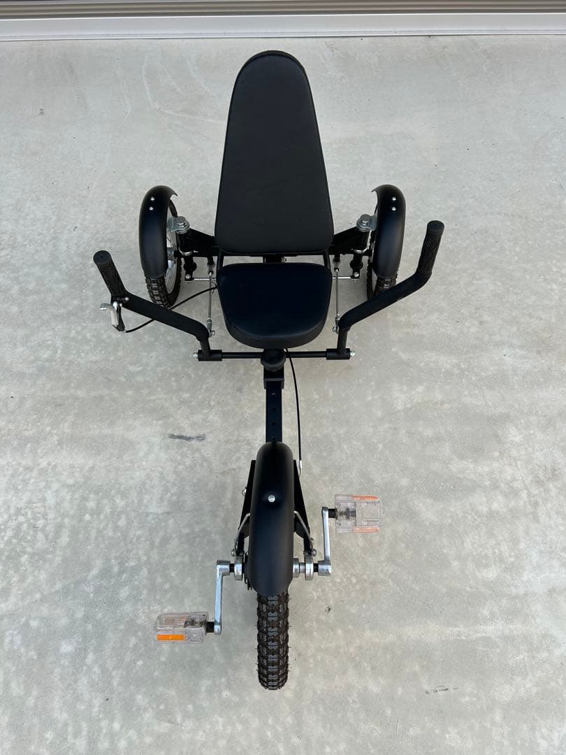 リカンベント　自転車 ３輪車　おもしろ自転車　発送可能