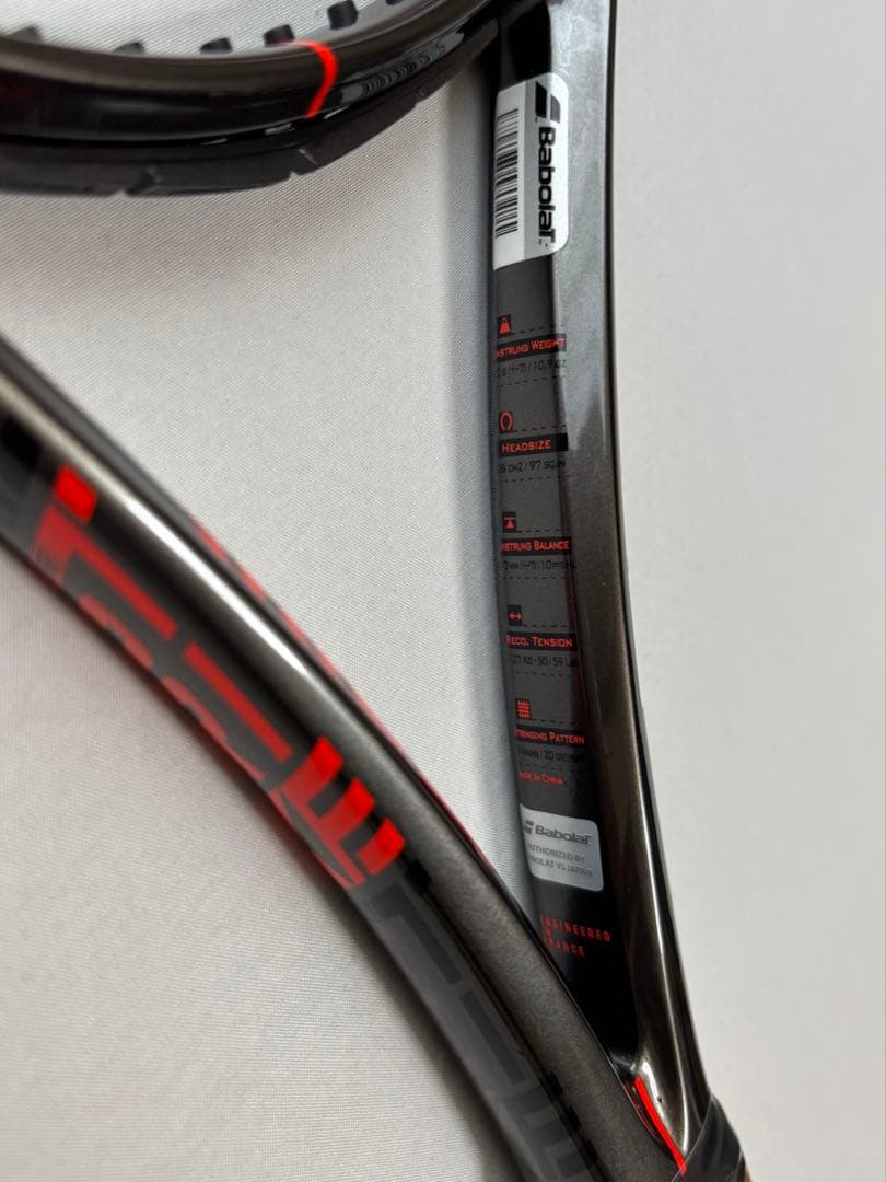 BABOLAT ピュアストライクVS テニス ラケット 新品 ケース付き