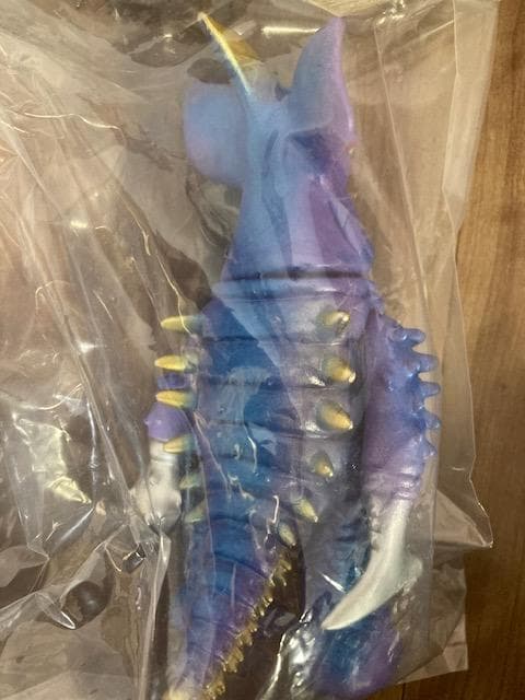 タイラント　パープル　ブルマァク　ソフビ　ウルトラマンタロウ