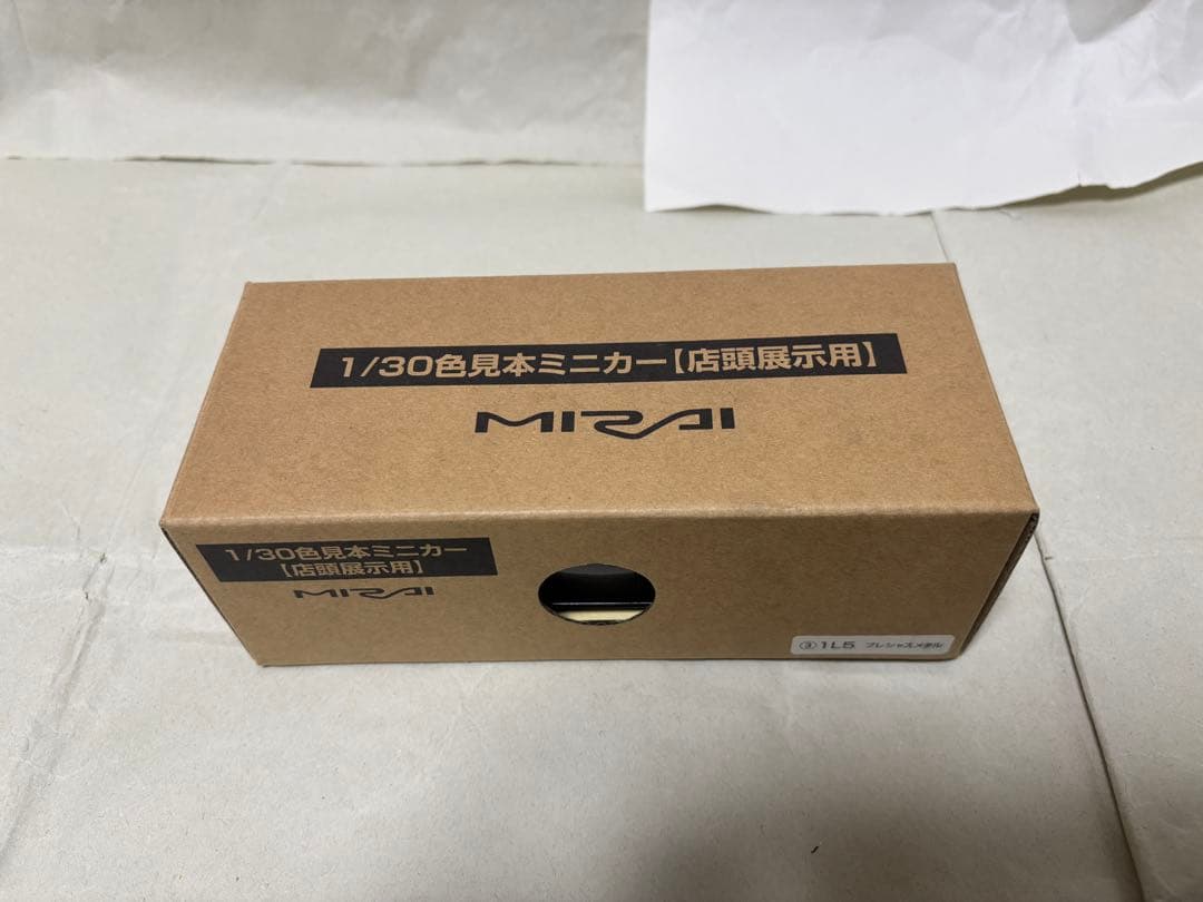 MIRAI ミライ　ミニカー　プレシャスメタル　専用箱付き