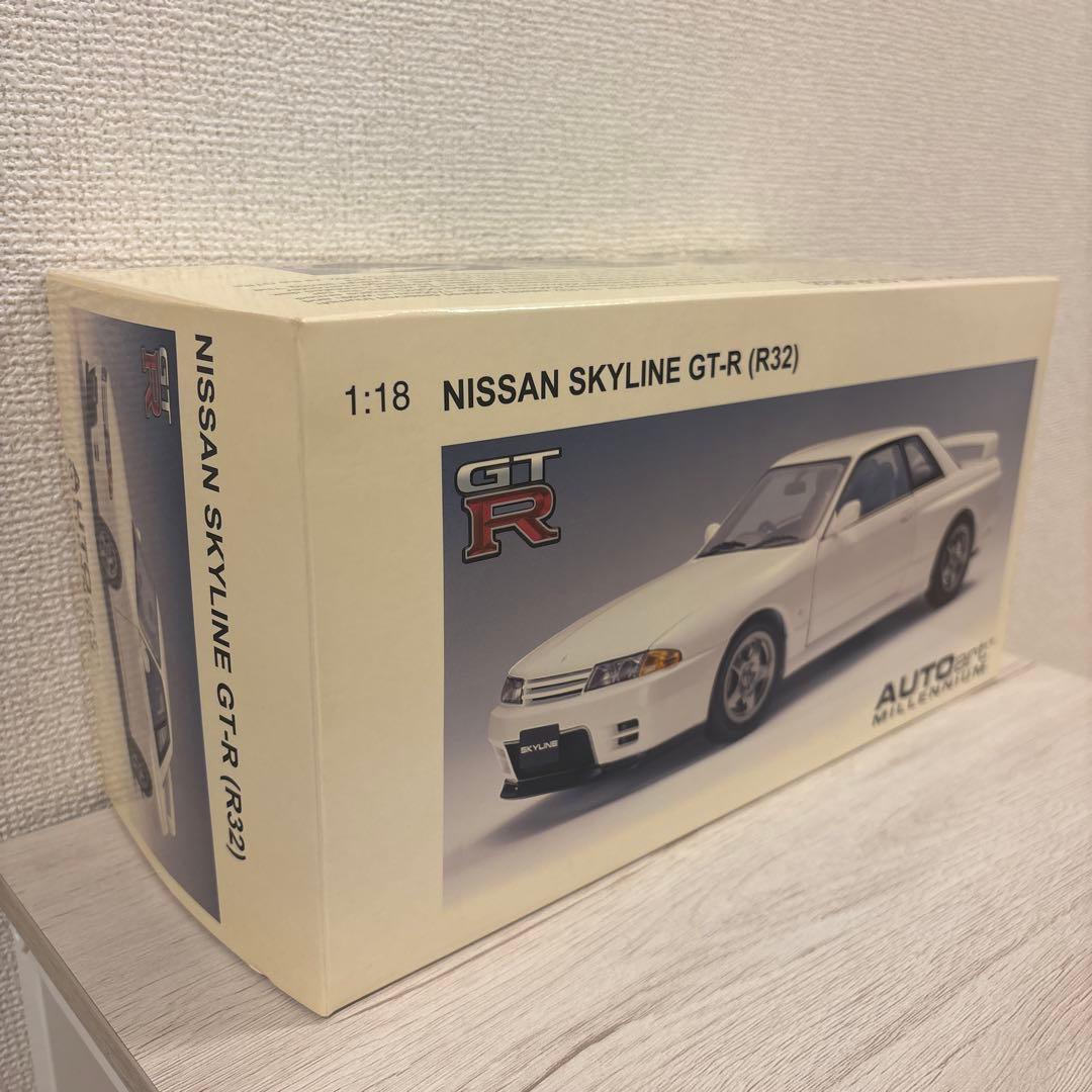 ✨極美品✨auto art 日産skyline gt-r r32 1:18