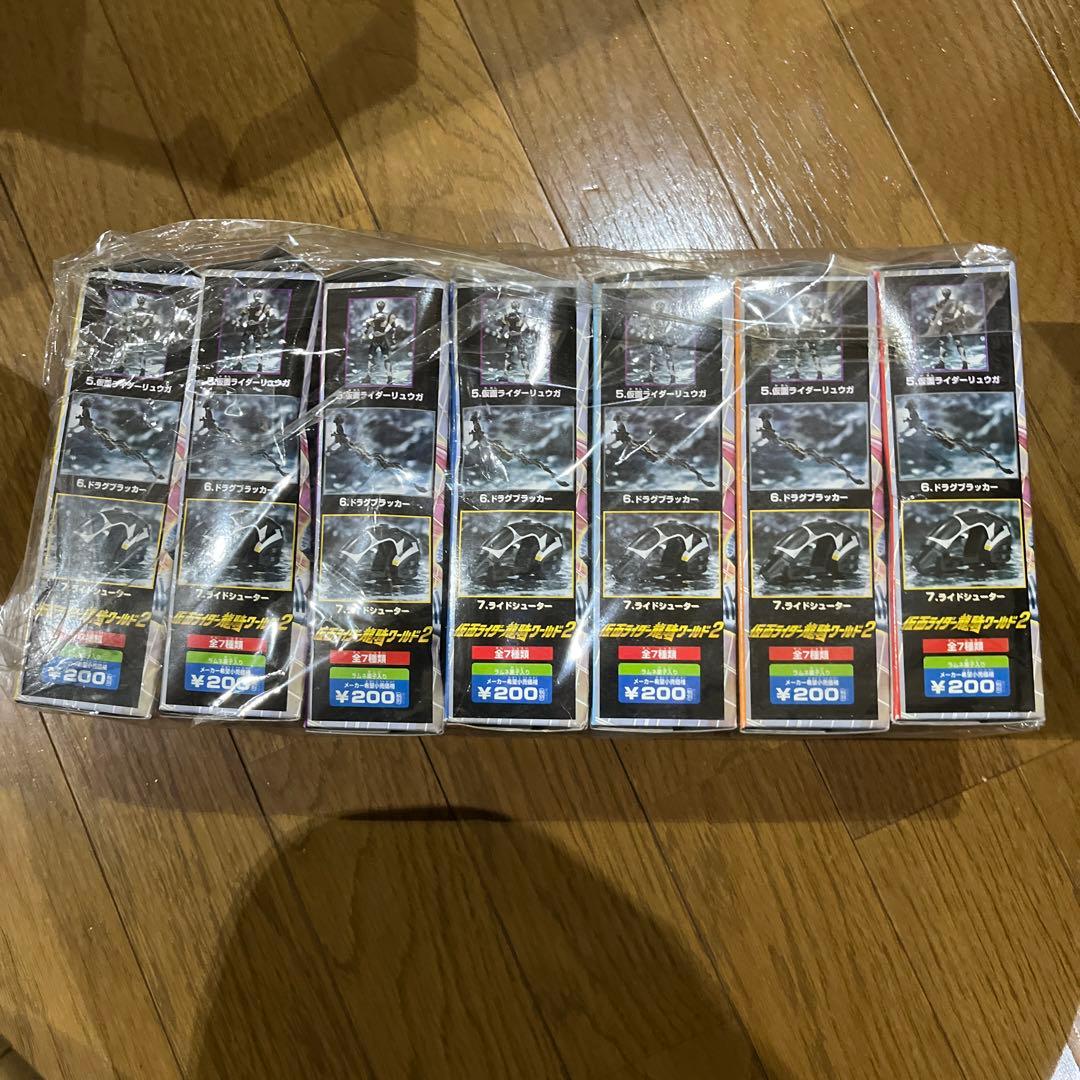 全7点セットフィギュア 仮面ライダー龍騎サバイブ 「仮面ライダー龍騎ワールド2」