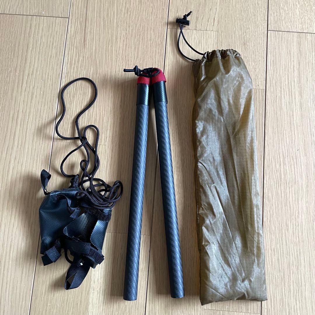 廃盤美品ローカスギアLOCUSGEARクフkhufuシルSIL】UL登山アウトド