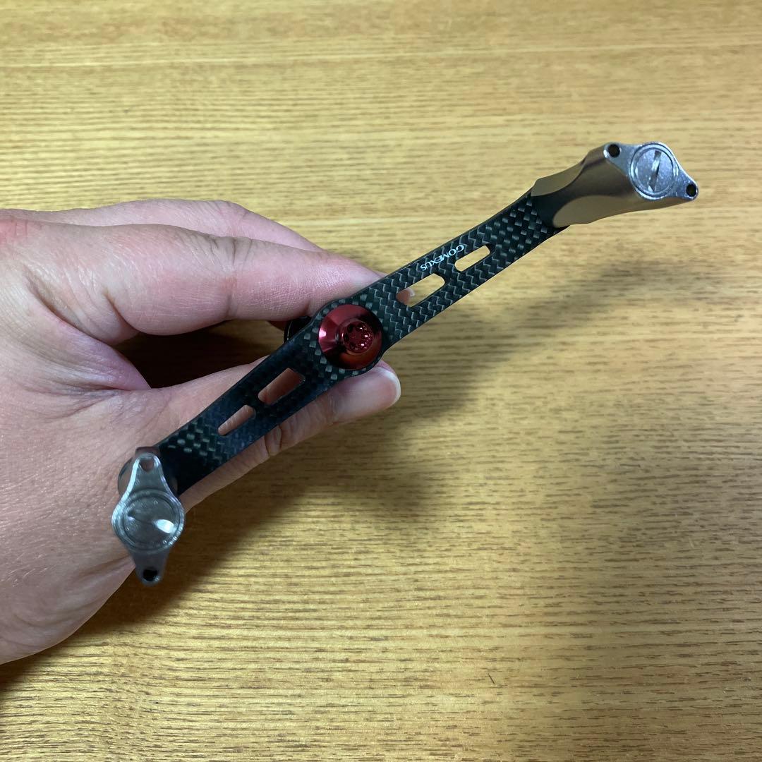 美品　シマノ4角軸　ゴメクサス　100mm ダブルハンドル　スタンド　セット
