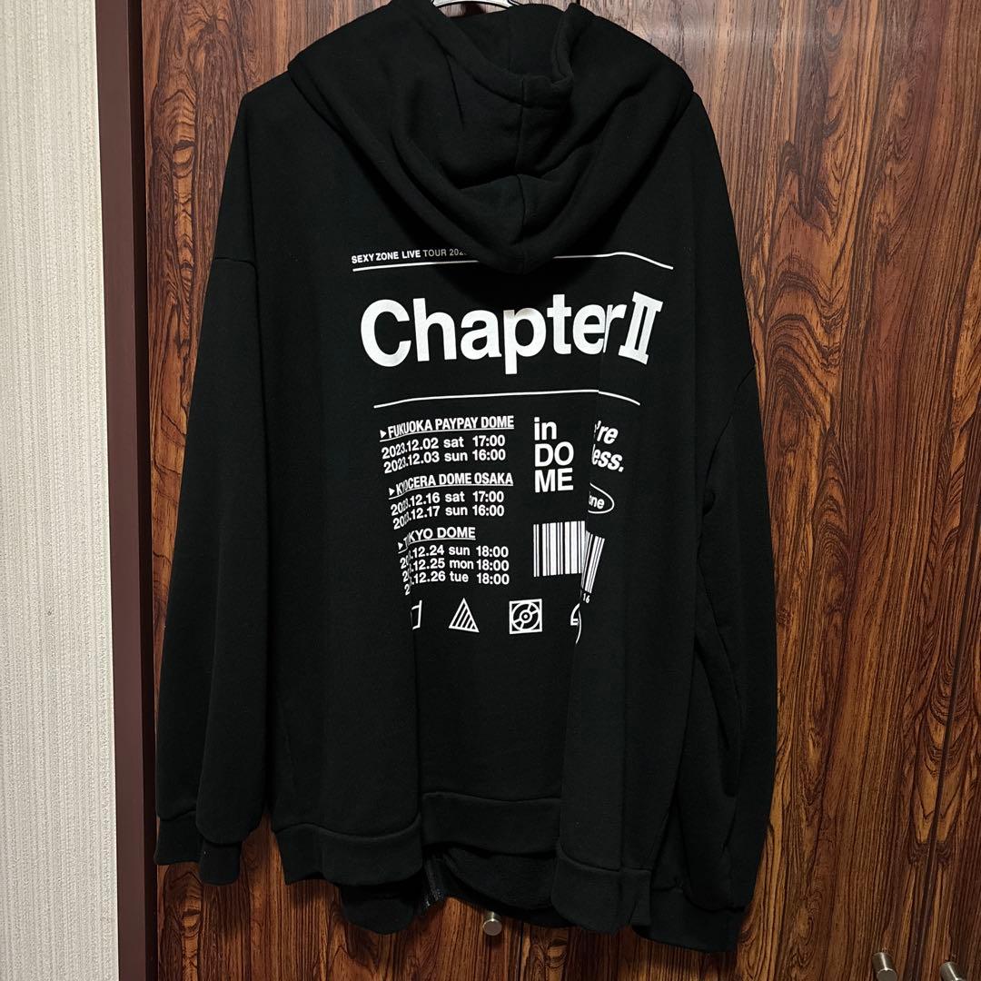Sexy Zone Chapter II パーカー 黒・ベージュ２着セット