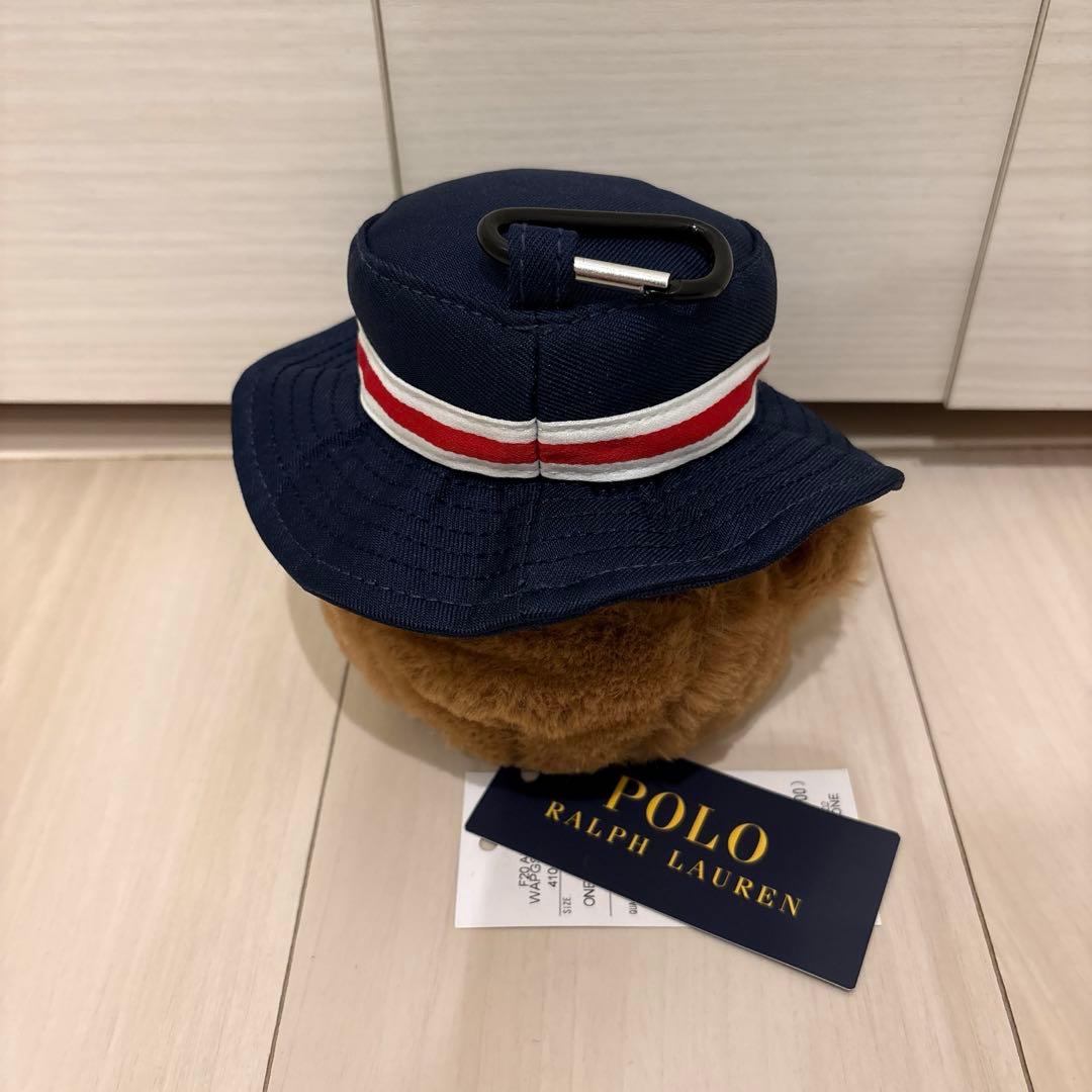ポロゴルフ ラルフローレン ポロベア ゴルフボールポーチ ケース