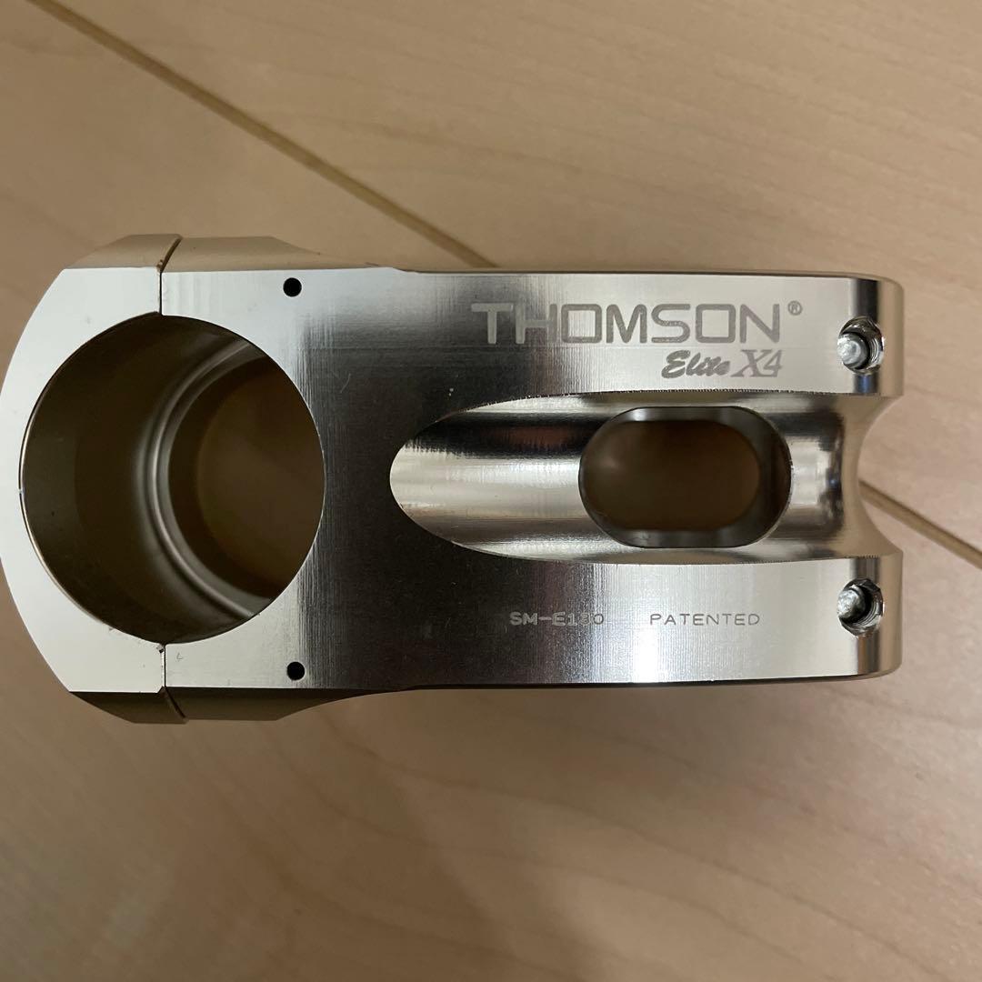 THOMSON Elite X4 ステム 31.8mm シルバー
