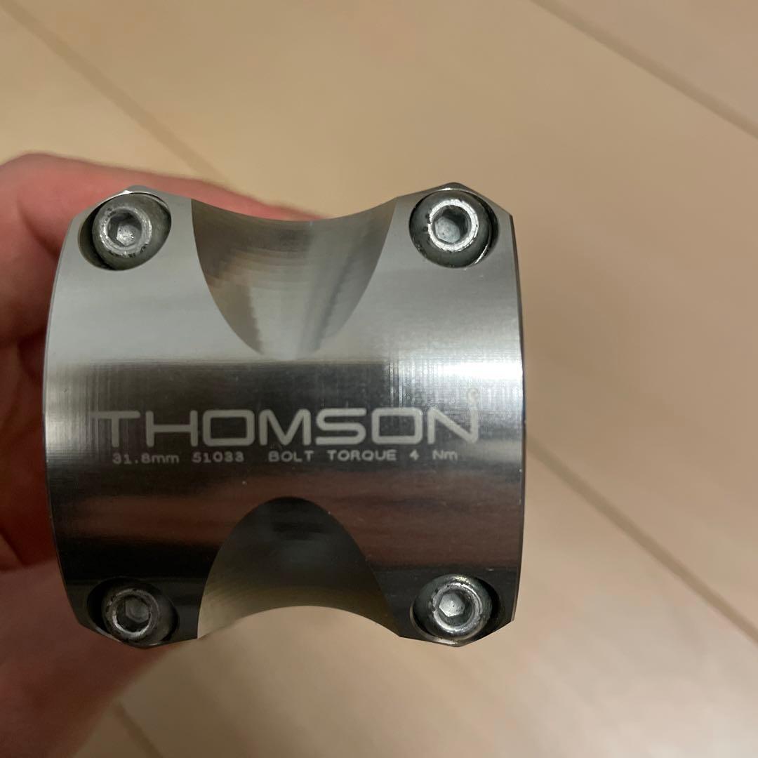 THOMSON Elite X4 ステム 31.8mm シルバー