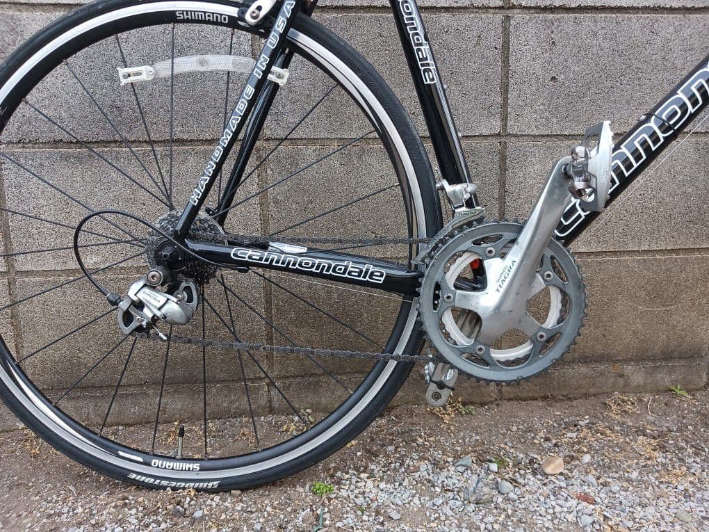Cannondale caad9 希少USA製 アルミ ロードバイク 黒 美車