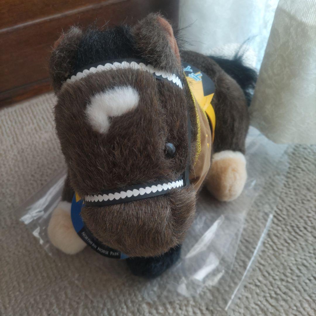 【タグ付】美品　アバンティ　ディープインパクト　ぬいぐるみ 三冠馬 オマケ付