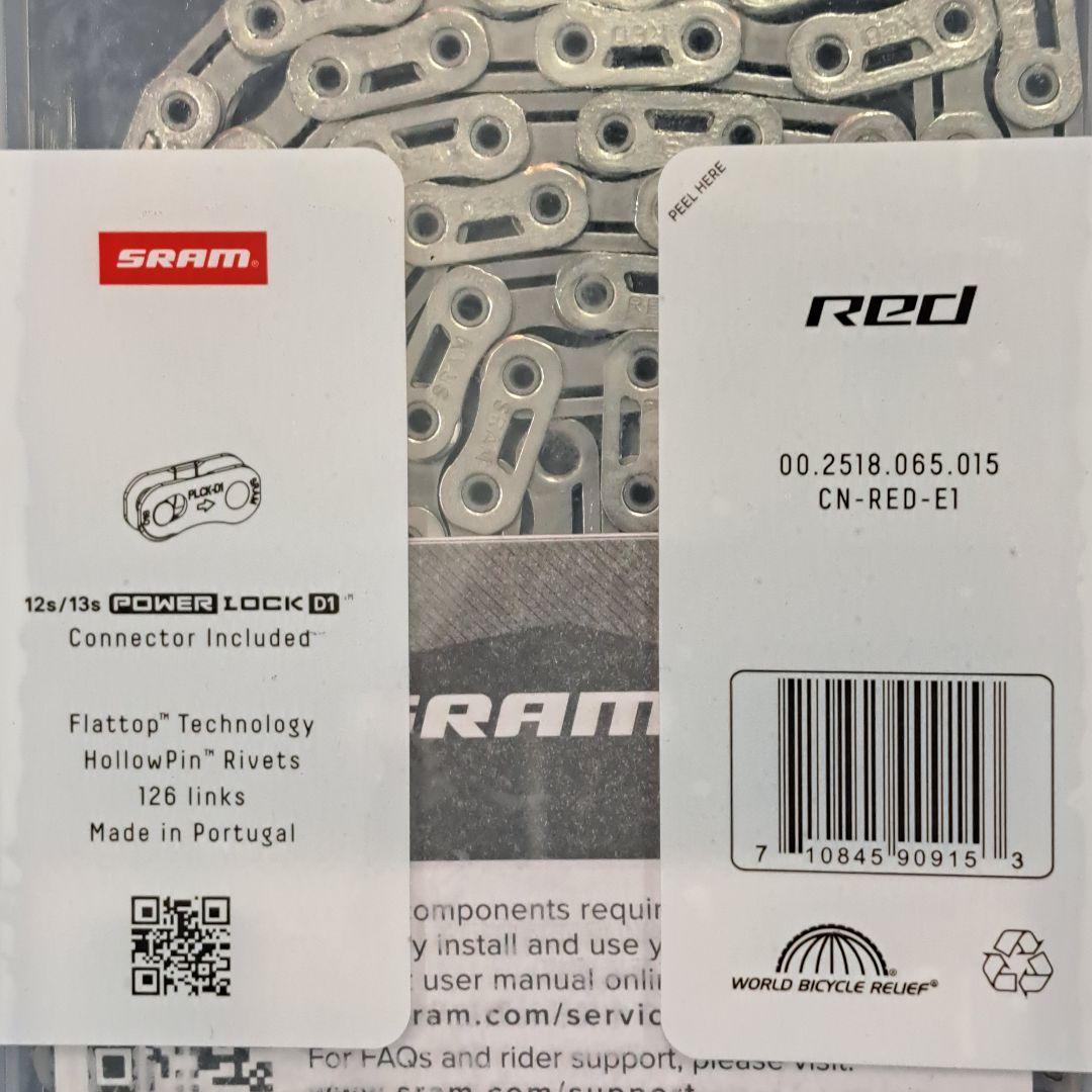 SRAM(スラム)Red AXS フラットトップチェーン 126リンク