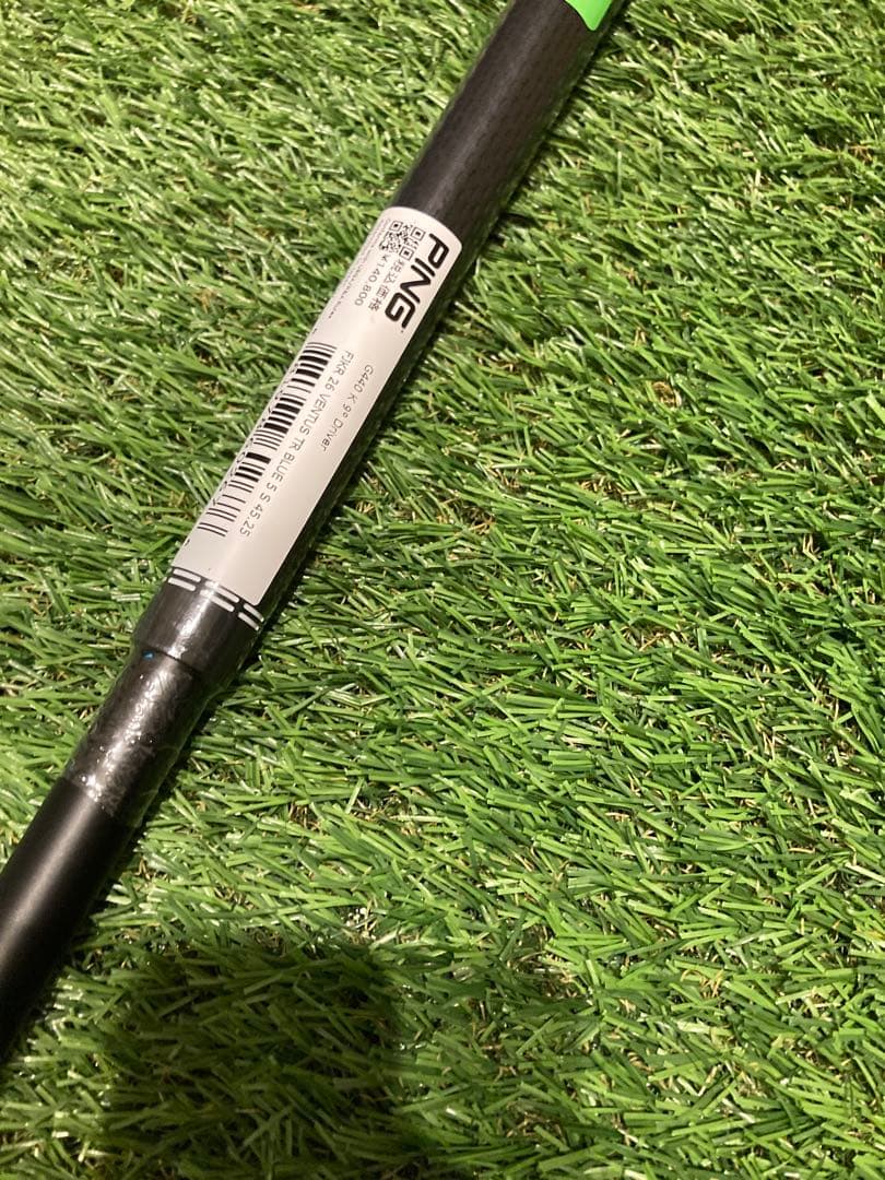 【新品】PINGカスタムシャフト/純正スリーブ/26ベンタス TR ブルー 5S